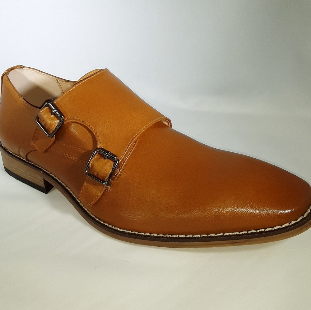 GOLAIMAN Double  Monk Mens Dress Shoe